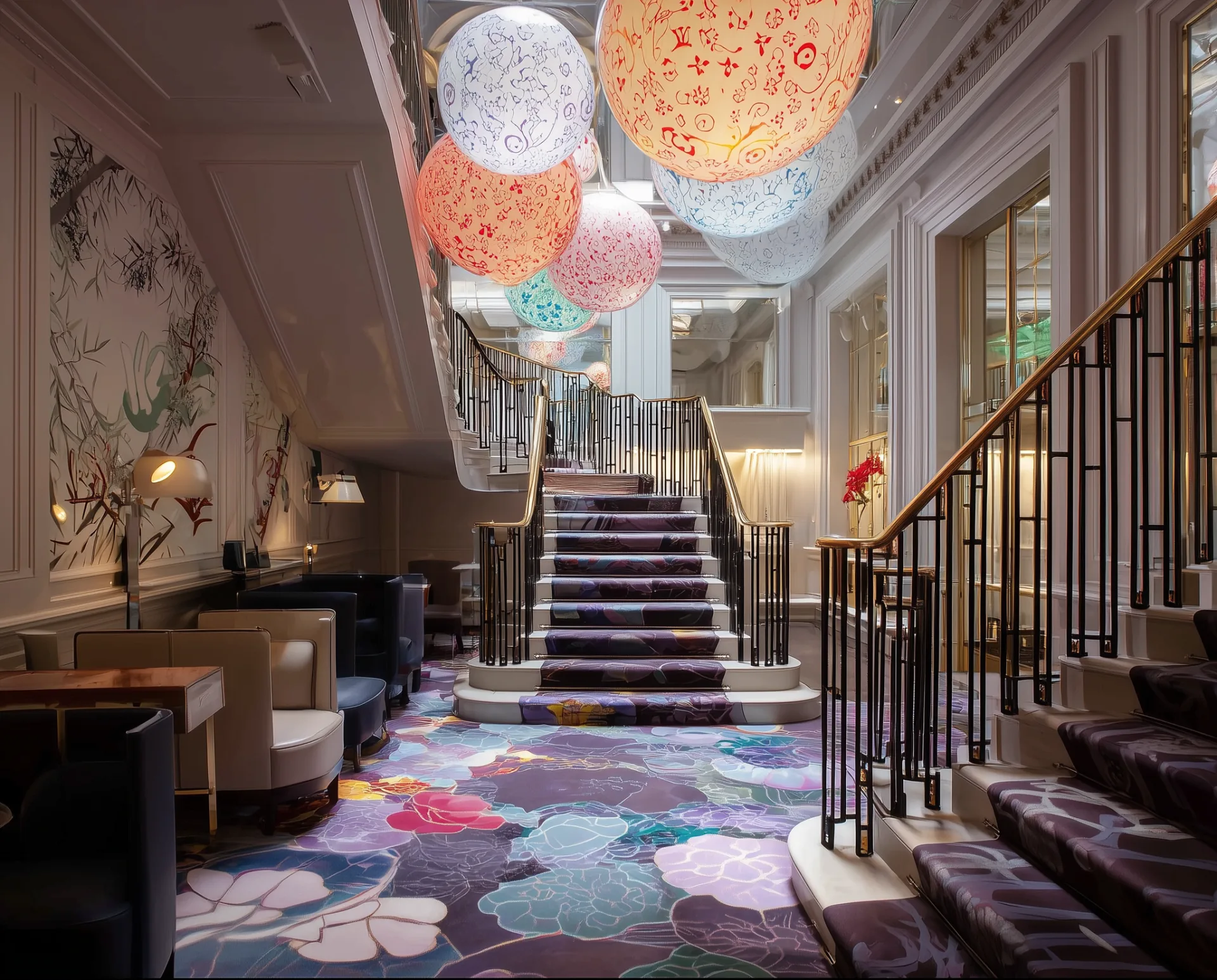The Staircase at The Thirty Three - London Mayfair